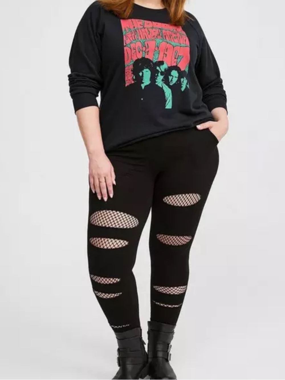 Torrid Women’s Premium Full Length Mesh Slit Pocket Legging 3X 22/24